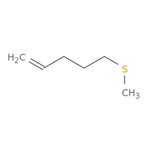 1-Pentene, 5-(methylthio)-