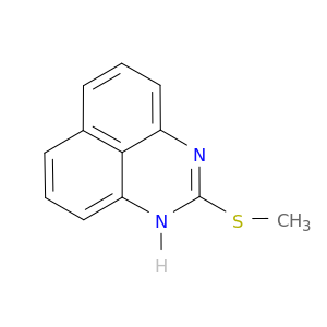 1H-Perimidine, 2-(methylthio)-