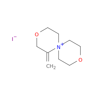 3,9-Dioxa-6-azoniaspiro[5.5]undecane, 1-methylene-, iodide