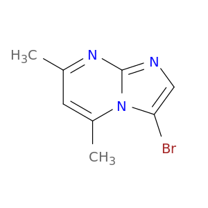 3-Bromo-5,7-dimethylimidazo[1,2-a]pyrimidine