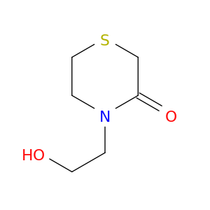 3-Thiomorpholinone, 4-(2-hydroxyethyl)-