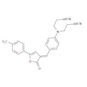 PROPANENITRILE, 3,3'-[[4-[(E)-[5-(4-METHYLPHENYL)-2-OXO-3(2H)-FURANYLIDENE]METHYL]PHENYL]IMINO]BIS-