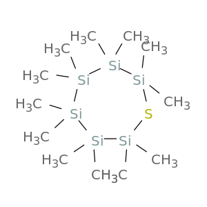 Thiahexasilacycloheptane, dodecamethyl-
