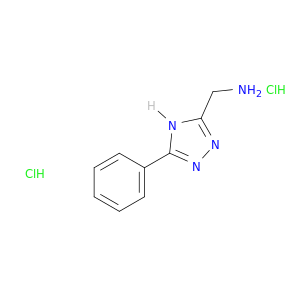 (5-苯基-4H-1,2,4-三唑-3-基)甲胺二盐酸盐