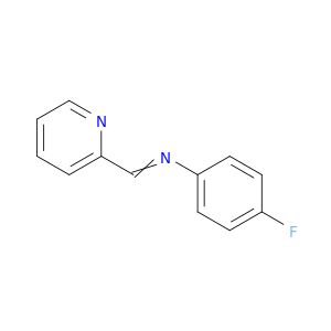 Pyridine, 2-[[(4-fluorophenyl)imino]methyl]-