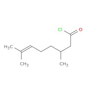 6-Octenoyl chloride, 3,7-dimethyl-