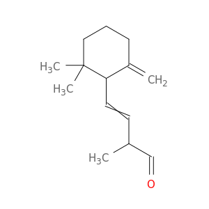 3-Butenal, 4-(2,2-dimethyl-6-methylenecyclohexyl)-2-methyl-