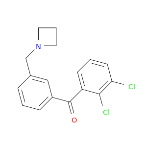甲烷酮,[3-(1-氮杂乙基甲基)苯基](2,3-二氯苯基)-