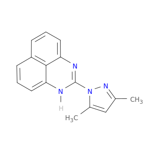 1H-Perimidine, 2-(3,5-dimethyl-1H-pyrazol-1-yl)-