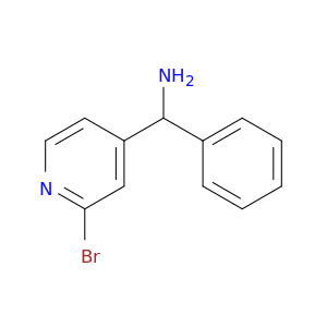 (2-Bromopyridin-4-yl)(phenyl)methanamine