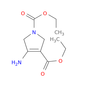 diethyl 4-amino-2,5-dihydro-1h-pyrrole-1,3-dicarboxylate