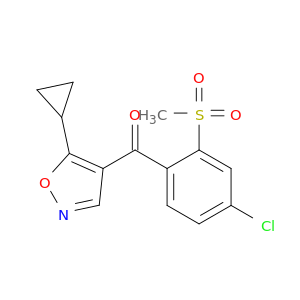 Methanone,[4-chloro-2-(methylsulfonyl)phenyl](5-cyclopropyl-4-isoxazolyl)-