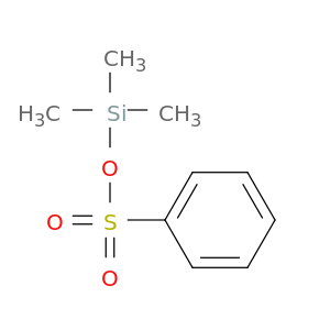 硅烷醇,1,1,1-三甲基-,1-苯磺酸盐