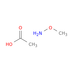 Hydroxylamine, O-methyl-, acetate