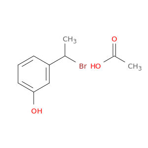 Phenol, 3-(1-bromoethyl)-, acetate