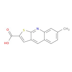 7-甲基硫胺[2,3-B]喹啉-2-羧酸