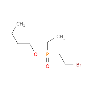 Phosphinic acid, (2-bromoethyl)ethyl-, butyl ester