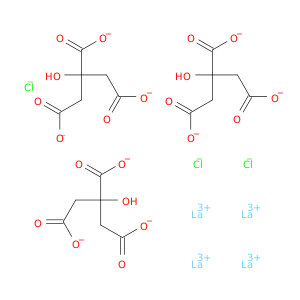 Lanthanate(1-),chloro[2-hydroxy-1,2,3-propanetricarboxylato(3-)]-, hydrogen (9CI)