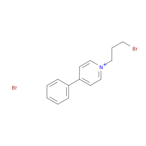 Pyridinium, 1-(3-bromopropyl)-4-phenyl-, bromide