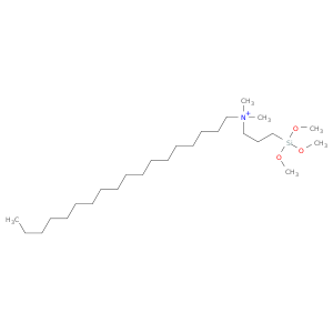 1-Octadecanaminium, N,N-dimethyl-N-[3-(trimethoxysilyl)propyl]-