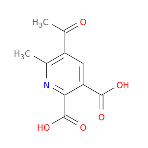 2,3-Pyridinedicarboxylic acid, 5-acetyl-6-methyl-