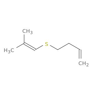 1-Butene, 4-[(2-methyl-1-propenyl)thio]-