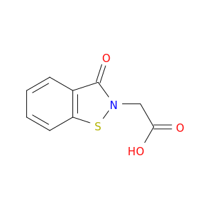 (3-氧代-1,2-苯并异噻唑-2(3H)-基)乙酸