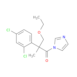 1H-Imidazole, 1-[2-(2,4-dichlorophenyl)-3-ethoxy-2-methyl-1-oxopropyl]-