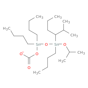 Carbonic acid, 1-methylethyl1,1,3,3-tetrabutyl-3-(1-methylethoxy)distannoxanyl ester