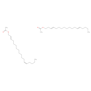 [(2E,13Z)-octadeca-2,13-dienyl] acetate; [(3Z,13Z)-octadeca-3,13-dienyl] acetate