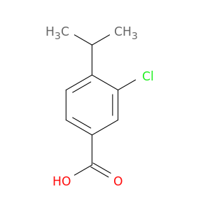 3-氯-4-(1-甲乙基)苯甲酸