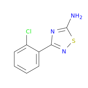 3-(2-chlorophenyl)-1,2,4-thiadiazol-5-amine