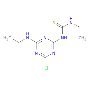 Thiourea, N-[4-chloro-6-(ethylamino)-1,3,5-triazin-2-yl]-N'-ethyl-