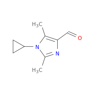 1H-Imidazole-4-carboxaldehyde, 1-cyclopropyl-2,5-dimethyl-