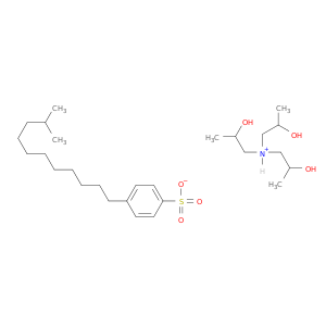 Tris(2-hydroxypropyl)ammonium p-isododecylbenzenesulphonate