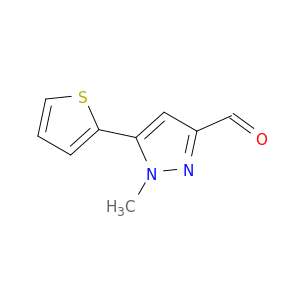1-甲基-5-(噻吩-2-基)-1H-吡唑-3-甲醛