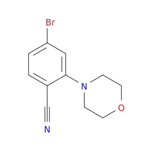 4-溴-2-(4-吗啉基)苯氰