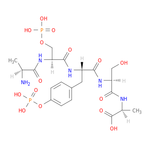 L-Alanine,L-alanyl-O-phosphono-L-seryl-O-phosphono-L-tyrosyl-L-seryl- (9CI)