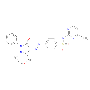 ethyl 4-[(e)-{4-[(4-methylpyrimidin-2-yl)sulfamoyl]phenyl}diazenyl]-5-oxo-1-phenyl-4,5-dihydro-1h-pyrazole-3-carboxylate