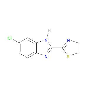 1H-Benzimidazole, 5-chloro-2-(4,5-dihydro-2-thiazolyl)-