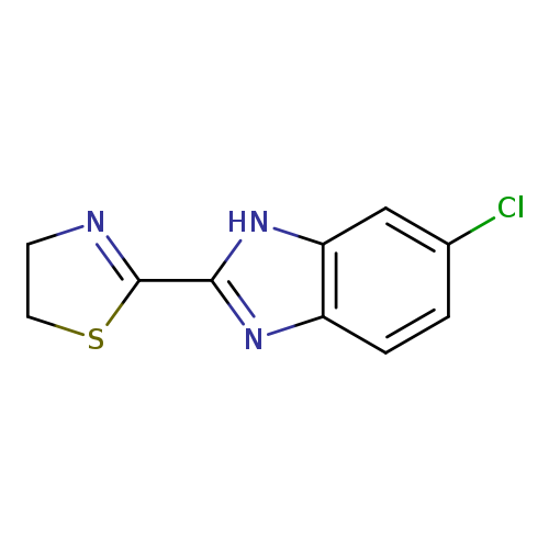 1H-Benzimidazole, 5-chloro-2-(4,5-dihydro-2-thiazolyl)-