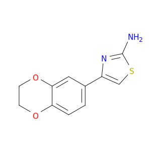 [4-(2,3-二氢-1,4-苯并二氧杂芑-7-基)噻唑-2-基]胺
