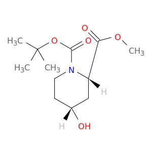 (2S,4R)-4-羟基-1,2-哌啶二羧酸 1-叔丁酯 2-甲酯