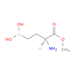 Butanoic acid,2-amino-4-borono-, 1-methyl ester, (2S)- (9CI)