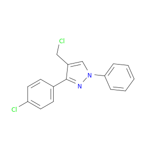 4-(Chloromethyl)-3-(4-chlorophenyl)-1-phenyl-1H-pyrazole