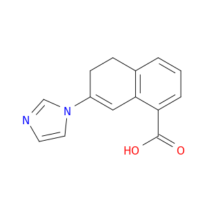 1-Naphthalenecarboxylic acid, 5,6-dihydro-7-(1H-imidazol-1-yl)-