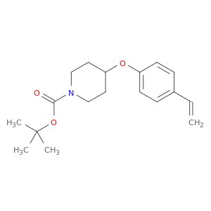 4-(4-乙烯基苯氧基)-1-哌啶甲酸叔丁酯