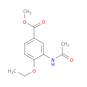 3-乙酰氨基-4-乙氧基苯甲酸甲酯