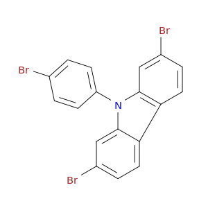 2,7-二溴-9-(4-溴苯基)-9H-咔唑