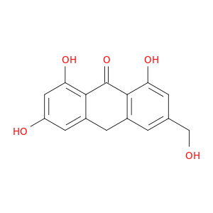 9(10H)-Anthracenone, 1,3,8-trihydroxy-6-(hydroxymethyl)-